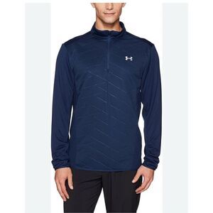 UNDER AMOUR Navy Quarter Zip Top